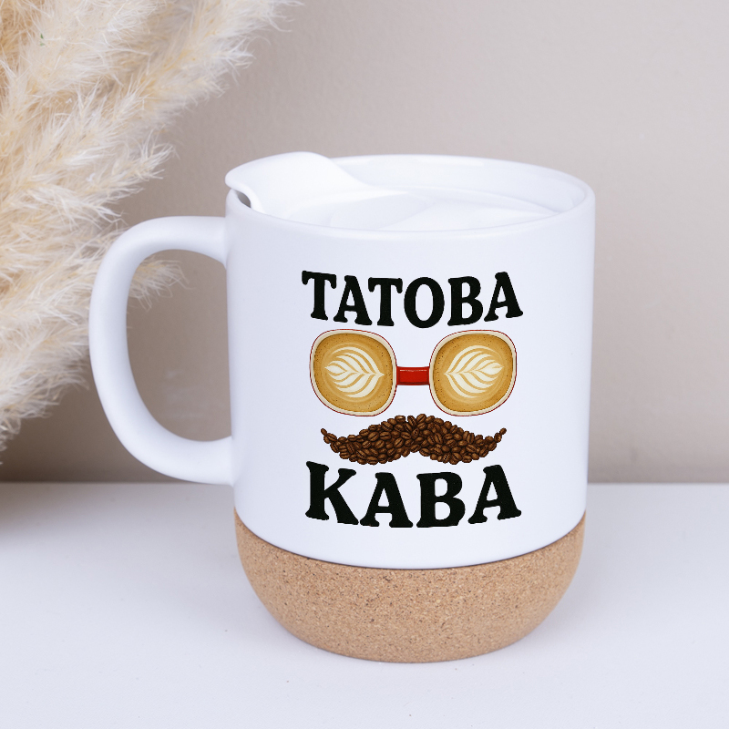 Чашка дно корок+крышка "татова кава"